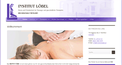 Desktop Screenshot of institutloebel.at